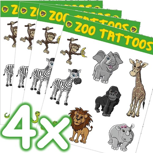 Zootiere tattoo xxl - xxl,