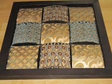 Wanddekoration 3D Wandbild Ornament Wand Dekoration Metallbild Wanddeko