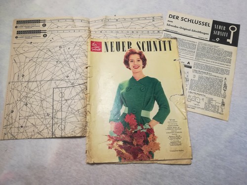 Vintage modezeitschrift 1959 - modezeitschrift, 9/1959