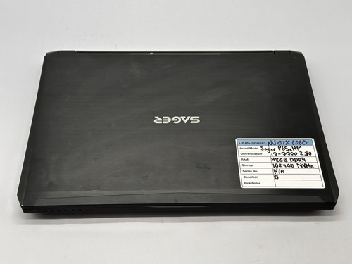 Sager r650hp gaming laptop - sager,