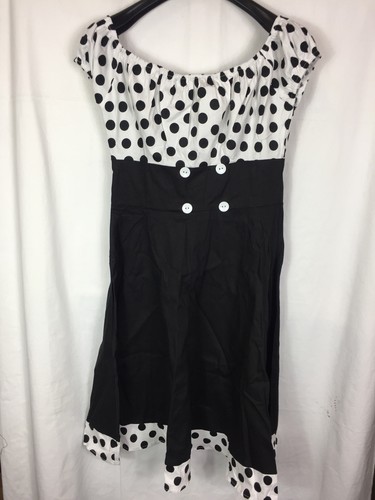 Damen schulterfrei kleid 50er - damen,