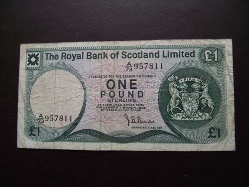 Schottland royal bank of - schottland, (royal