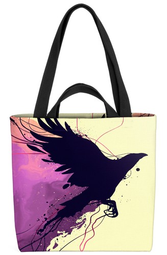 Rabe grafik vogel tasche - grafik,