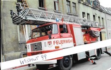 Feuerwehr-Foto Oldtimer DDR