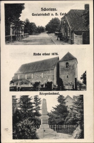 Schortens ostfriesland - ak,