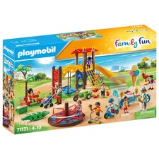 PLAYMOBIL Family Fun 71571 Großer Spielplatz Spiel Set mit Figuren Zubehör NEU