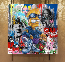 LEINWAND BILD ER BIS 140x140x5