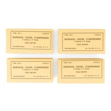 Repro US Army 3" x 6 Yard Mullbox - 4er Set - Sanitäter aus dem 2. Weltkrieg