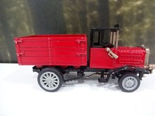 ZISS 1:43 Henschel Pritschen-LKW Baujahr 1926 - Rot-Schwarz unbespielt