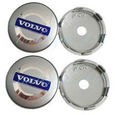 4x 60mm Silber Car Wheel