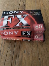 2x Sony FX I 60 TYPE I BLANK