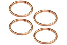 Auspuff Krümmer Dichtung 4 Stück Centauro für Honda XRV CB CBF CBR NTV NX VT XL