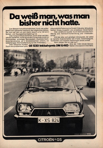 Citroen werbeanzeige werbung - citroen,