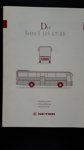Omnibus prospekt setra - prospekt,