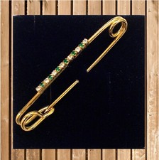 Plastron-Nadelmit Strass