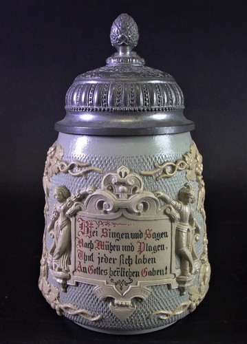 Historismus reliefkrug v b - reliefkrug,