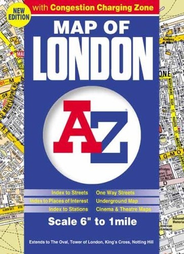 Map london congestion - map, london: