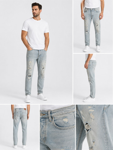 Skinny denim herren - denim,
