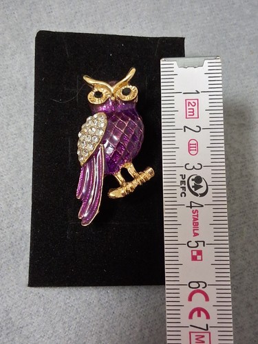 Schmuck brosche emaille strass - schmuck,