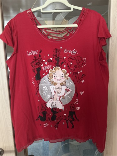 Tredy shirt rot größe - rot, 44
