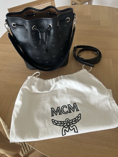 Mcm handtasche dessau - handtasche, schwarz
