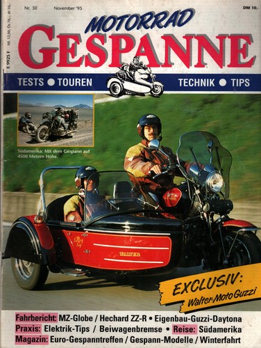 Zeitschrift motorrad gespanne - zeitschrift, motorrad-gespanne