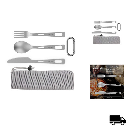 Titan besteck set - titan, stück