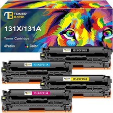 4x XXL TONER für HP LaserJet Pro 200 Color MFP M251 M251nw M276 M276nw 131X 131A