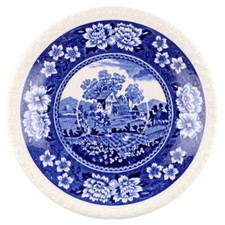 Untertasse für Tee und Kaffee Villeroy & Boch Rusticana blau