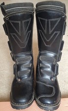 Motorradstiefel Leder
