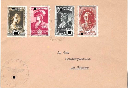 Feldpost brief - brief, 9.11.43