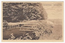 AK Holzdorf Elster Bez. Halle Partie am Steg