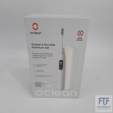 Oclean X Pro Elite Elektrische Zahnbürste mit 6 Bürstenköpfe & Reiseetui, Schall