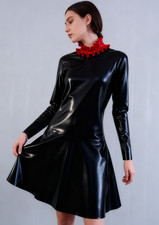 100% Latex Kleid Rubber Gummi