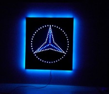 Lkw led leuchtschild mercedes - lkw,