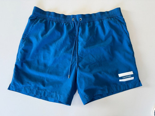 Calvin klein badehose blau - calvin,