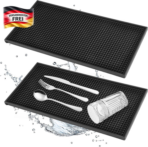 Barmatte abtropfmatte 30x15cm - abtropfmatte,