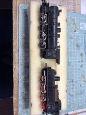 Zwei Dampfloks Lokomotive Spur