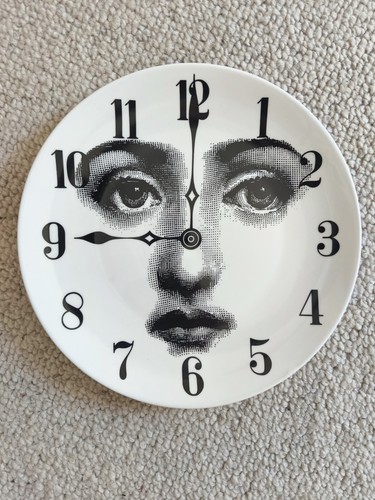 Fornasetti wall plate tema - plate, e
