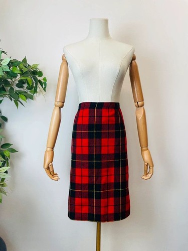Vintage 80er rot schwarz gelb