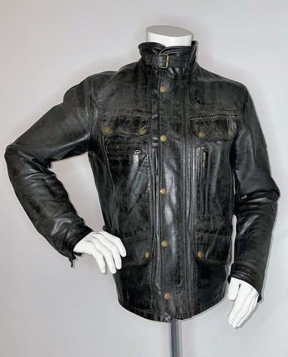 Belstaff herrenlederjacke mod - belstaff,
