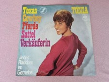 7" Single Tonia / Texas-Cowboy-Pferde-Sattel-Verkäuferin + Jedes Rädchen im...