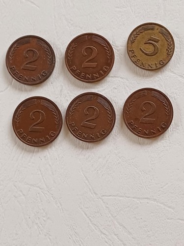 Stück und 5 pfennig - 2,