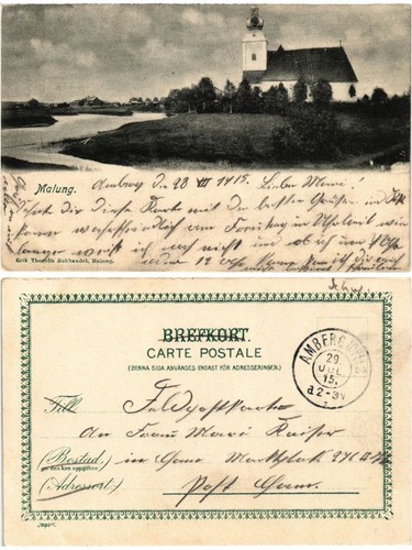Cpa malung sweden - sweden, (418206)
