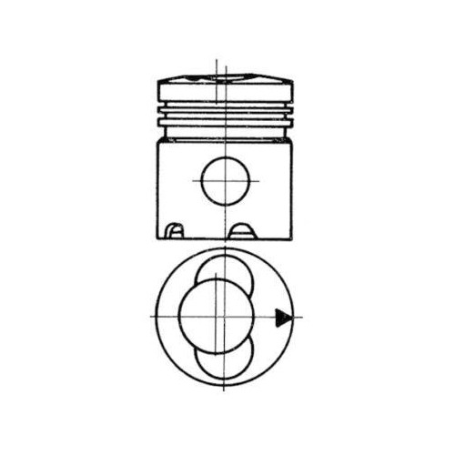 Kolben kolbenschmidt - 1x,