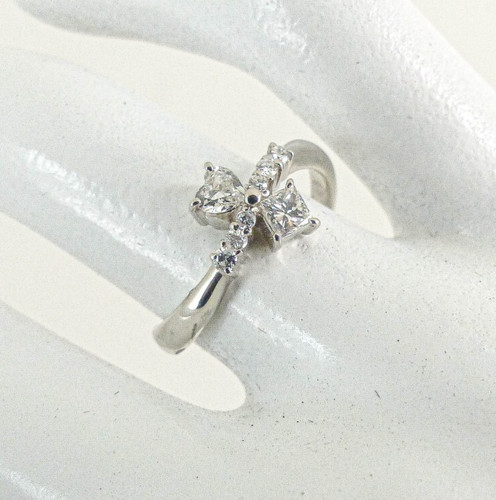 Platin diamant ring herz - diamant,
