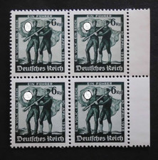 Deutsches Reich 1938  MiNr. 663 Volksabstimmung postfrisch 4er Block SR