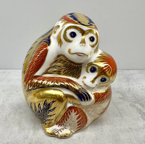 Royal crown derby monkey - royal, &