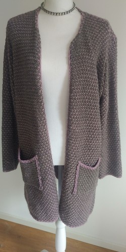 Strickmantel lange - strickmantel,