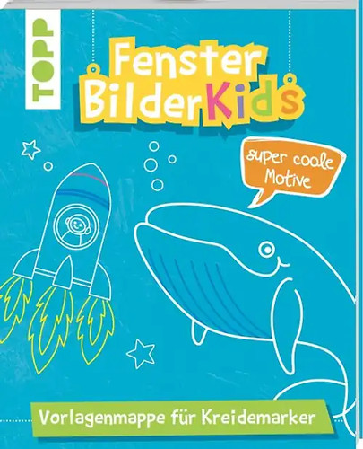 Fensterbilder kids super coole - fensterbilder,